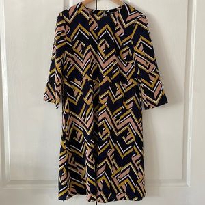 M&S Collection Jacquard lightweight unlined dress SIZE US 8